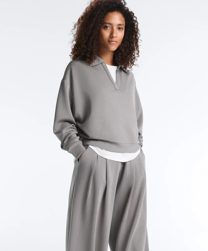 Pruhovaná košile z materiálu Soft Touch Modal Pruhovaná košile z materiálu Soft Touch Modal