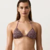 Smockové trojúhelníkové Bikiny