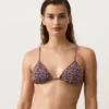 Smockové trojúhelníkové Bikiny