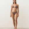 Smockové trojúhelníkové Bikiny
