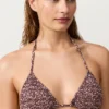 Smockové trojúhelníkové Bikiny