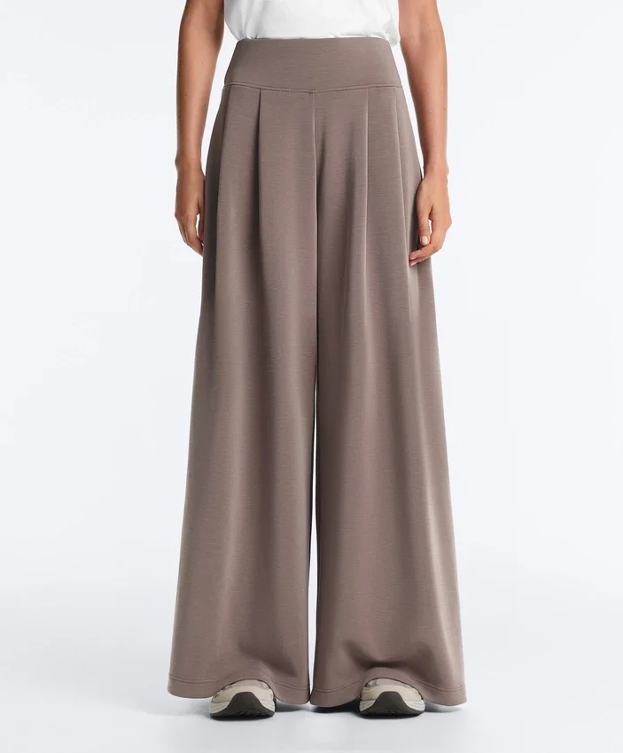 Soft Touch Modal Wide-Leg Trousers s korzetovým pasem Soft Touch Modal Wide-Leg Trousers s korzetovým pasem