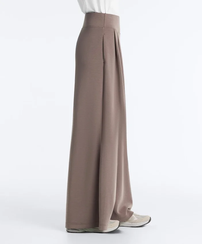 Soft Touch Modal Wide-Leg Trousers s korzetovým pasem Soft Touch Modal Wide-Leg Trousers s korzetovým pasem
