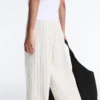 Soft Touch Pinstripe Wide Leg High Rise Trousers Soft Touch Pinstripe Wide Leg High Rise Trousers