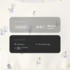 Sportovní podprsenka Evermove Light Support s květinovým potiskem