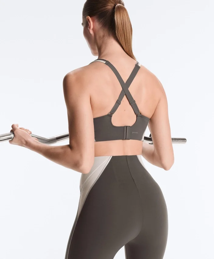 Sportovní podprsenka s pevnou oporou, Compressive a reflexní Sportovní podprsenka s pevnou oporou, Compressive a reflexní