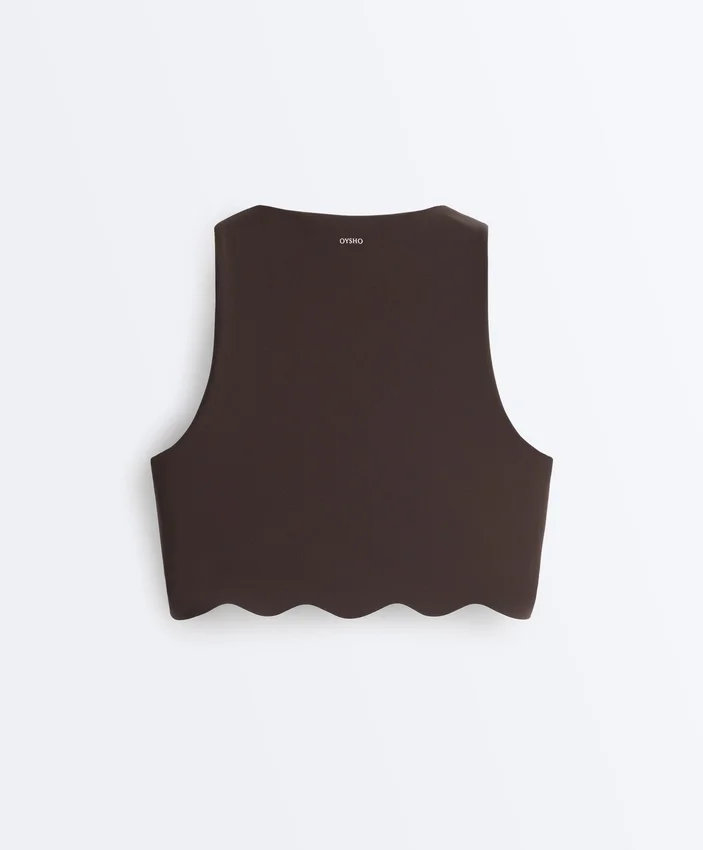 Sportovní podprsenka Wavy Compressive se střední oporou Sportovní podprsenka Wavy Compressive se střední oporou