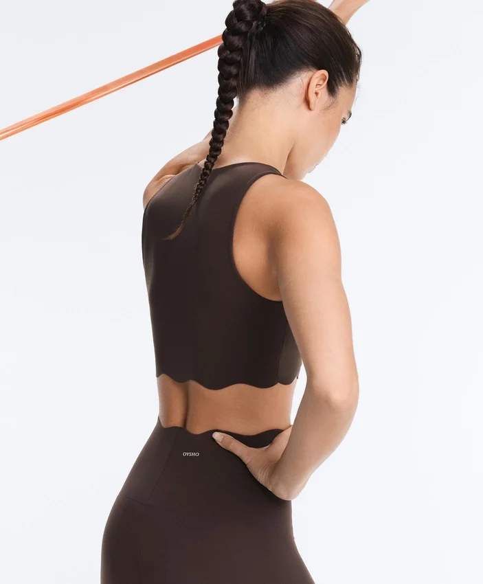 Sportovní podprsenka Wavy Compressive se střední oporou Sportovní podprsenka Wavy Compressive se střední oporou