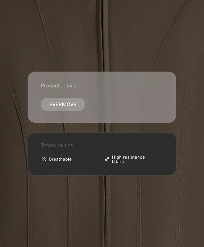 Technická bunda Evermove Peplum Technická bunda Evermove Peplum