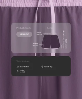 Technické kraťasy 2 v 1 Technické kraťasy 2 v 1