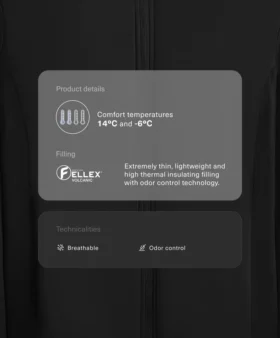 Technická prošívaná bundy Fellex® Volcanic