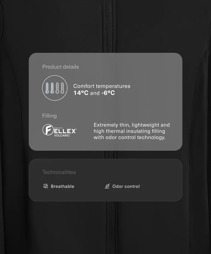 Technická prošívaná bundy Fellex® Volcanic Technická prošívaná bundy Fellex® Volcanic