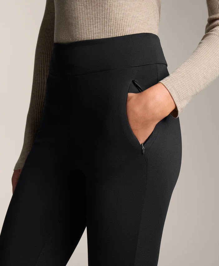Teplé legíny s vysokým pasem a délkou ke kotníkům, 70 cm Teplé legíny s vysokým pasem a délkou ke kotníkům, 70 cm