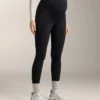 Teplé těhotenské legíny po kotníky, šířka 70 cm Teplé těhotenské legíny po kotníky, šířka 70 cm