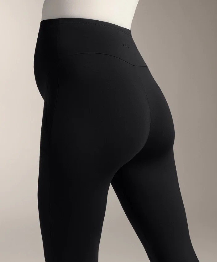 Teplé těhotenské legíny po kotníky, šířka 70 cm Teplé těhotenské legíny po kotníky, šířka 70 cm