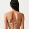 Tříúhelníkové bikiny s texturovanými pruhy Tříúhelníkové bikiny s texturovanými pruhy
