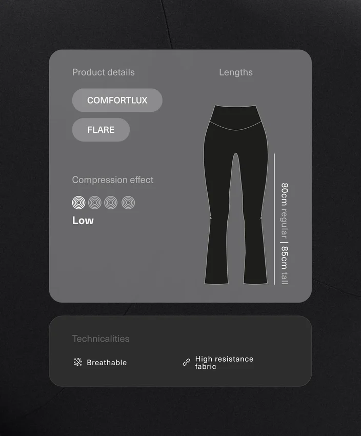 Těhotenské kalhoty Comfortlux 80 cm s rozšiřujícími se nohavicemi Těhotenské kalhoty Comfortlux 80 cm s rozšiřujícími se nohavicemi