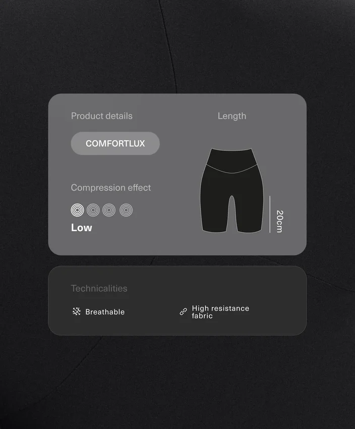 Těhotenské legíny Comfortlux 20 cm na kolo Těhotenské legíny Comfortlux 20 cm na kolo