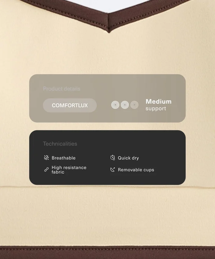 Tílko Comfortlux s kontrastními prvky Tílko Comfortlux s kontrastními prvky