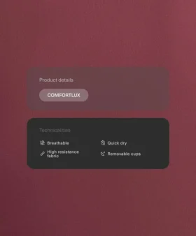 Tílko Comfortlux s výstřihem za krkem
