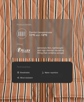 Vodoodpudivá bundy s výplní Fellex® Aerogel