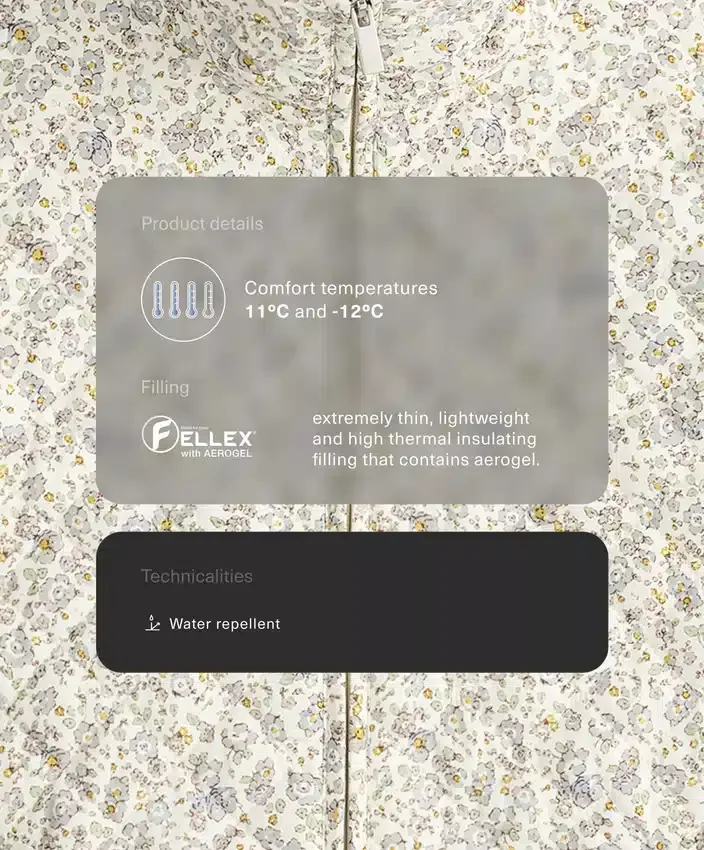 Vodoodpudivá bundy s výplní Fellex® Aerogel Vodoodpudivá bundy s výplní Fellex® Aerogel