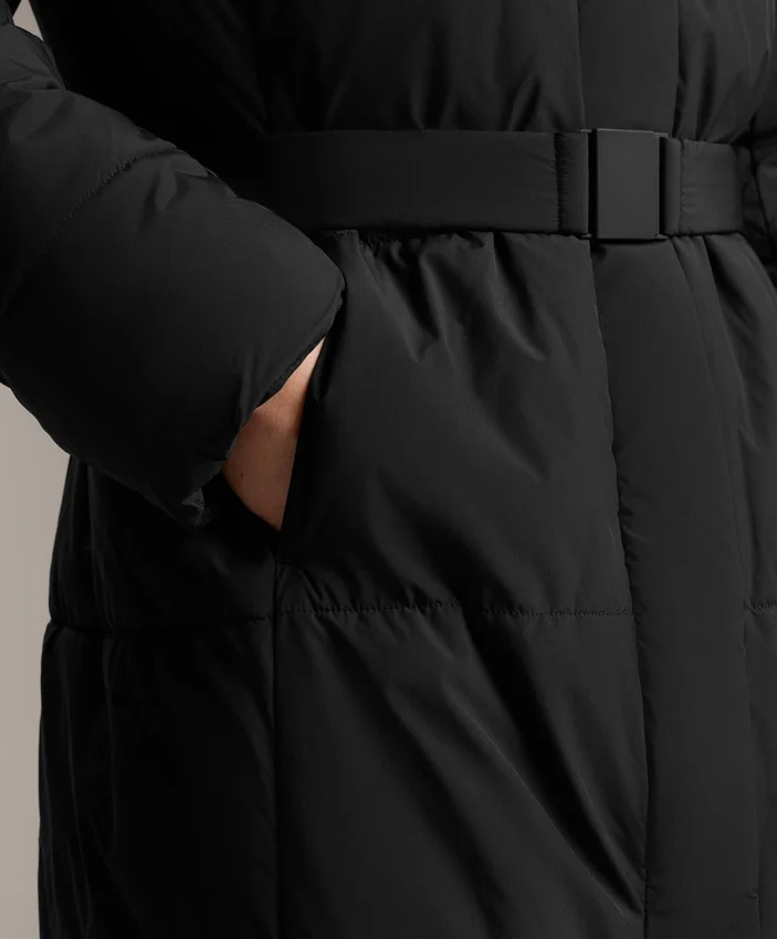 Vodoodpudivá dlouhá zateplená bundy Primaloft® Vodoodpudivá dlouhá zateplená bundy Primaloft®