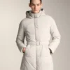 Vodoodpudivá polstrovaná bundy Midi z materiálu Primaloft® Vodoodpudivá polstrovaná bundy Midi z materiálu Primaloft®