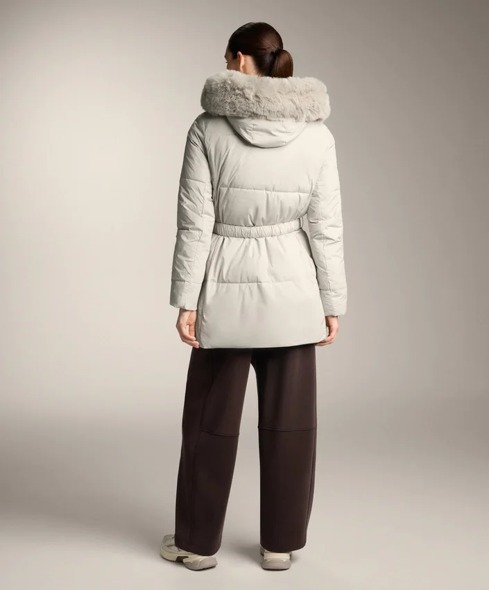 Vodoodpudivá polstrovaná bundy Midi z materiálu Primaloft® Vodoodpudivá polstrovaná bundy Midi z materiálu Primaloft®