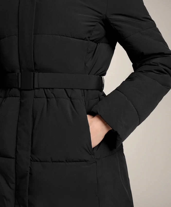 Vodoodpudivá polstrovaná bundy Midi z materiálu Primaloft® Vodoodpudivá polstrovaná bundy Midi z materiálu Primaloft®